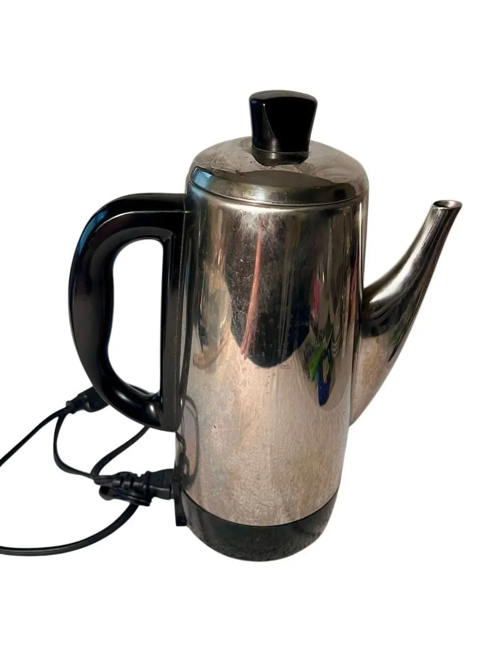 Vintage Hamilton Beach 12 Cup Stainless Perculator Type P15 Working